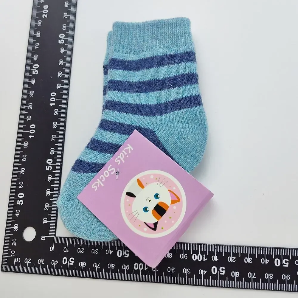 Boys Blue Wool Dino & Car Socks Pack of 5 NWT